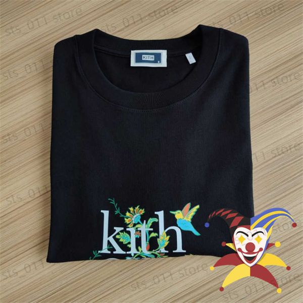 T-shirts pour hommes Fleurs surdimensionnées Kith Tee T-shirt Hommes Femmes 1 1 Meilleure qualité Streetwear Top Tees T-shirt T230419