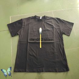T-shirts pour hommes surdimensionnés match bougie impression numérique t-shirts grand numéro 2 Donda Street hommes femmes T-shirts T230303