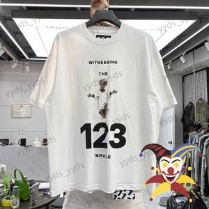 T-shirts masculins surdimensionnés RRR123 T-shirt Men Femmes Best Quality Vintage Summer Style RRR 123 Tee Tops T240112