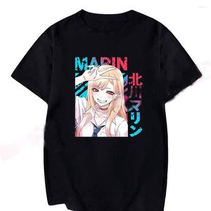 T-shirts pour hommes Chemise surdimensionnée My Dress Up Darling T-shirts Hommes Mode T-shirt Coton Tshirt Hommes Hip Hop Top So Todoroki Tops Tee