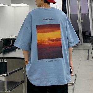 Heren t shirts oversized shirt wit 4xl heren katoen t-shirts grote size zomer casual slijtage tee print voor mannen mode mannelijke kleding