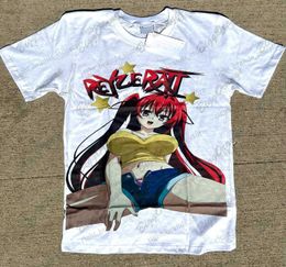 T-shirts pour hommes T-shirt surdimensionné dessin animé Anime Streetwear T-shirts drôles Manga été loisirs Y2k hommes hauts T-shirts vêtements pour hommes hentai coton T240122