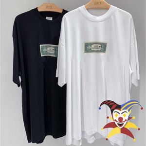 T-shirts voor heren oversized Vetements T-shirt Men Women 1 1 Hoogwaardige BLA White T-shirt Tops T-shirt G230301