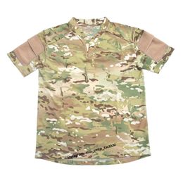 T-shirts masculins P002 MC Short à manches à manches courtes Vs Battle Shirt Short Tactical Shirt Tactical Q240517