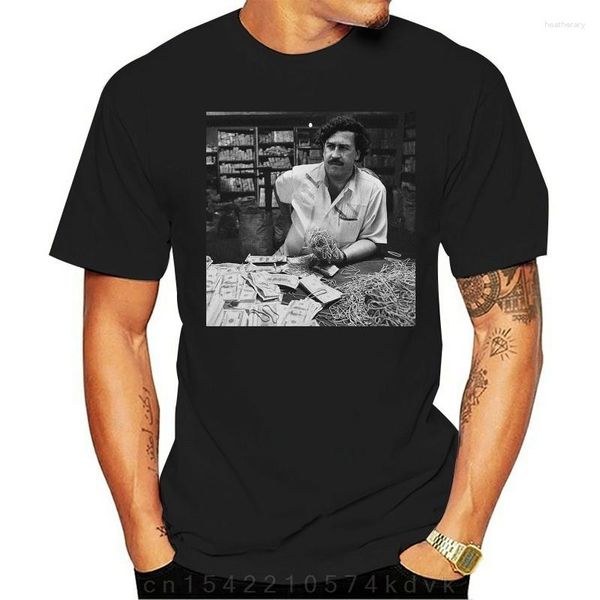 Hommes t-shirts Pablo Escobar t-shirt 2023 mode chemise hommes haute qualité hauts Hipster t-shirts personnalisés