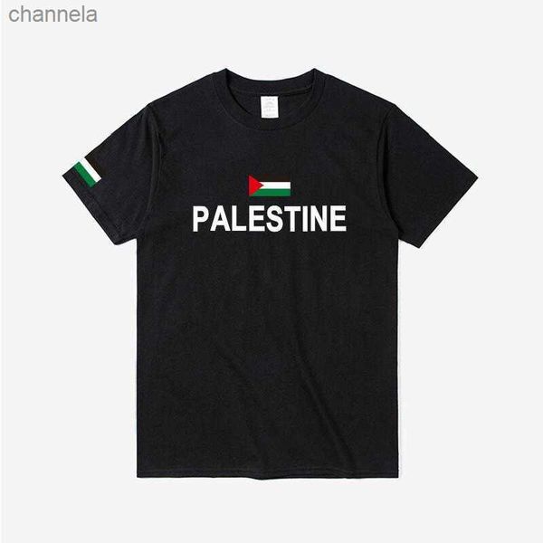 T-shirts pour hommes Palestine drapeau national palestinien t-shirt Fashion Jersey Nation Team 100% coton T-shirt Tees Country Sporting Gyms PS PSE Top