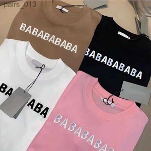 T-shirts masculins T-shirt pour hommes de Paris Europe France Luxury Bet Graphic imprimé Homme Mentide à manches courtes