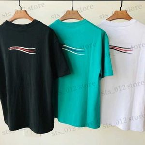 T-shirts voor heren Paris Summer T-shirt Fashion Women en Men Tops Summer Female Letter Appliques T-shirt Dames Casual katoen T-stukken plus Maat 2xl 3xl 4xl 5xl T230512