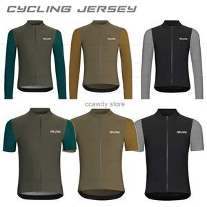 T-shirts pour hommes Pas unisexe automne mince long seve cyclisme jersey top qualité chemises de course vêtements maillot summerbike wearh2421