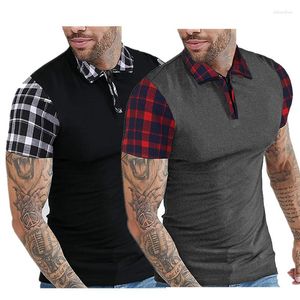 T-shirts T-shirts pour hommes Polo Casual Polo Sleeve