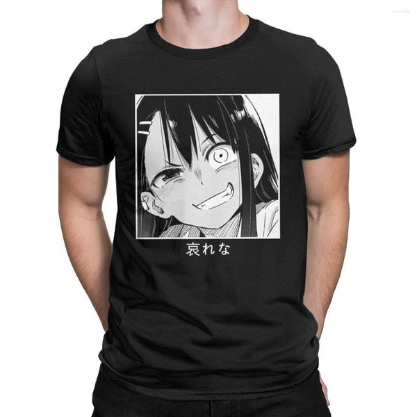 T-shirts pour hommes PaThEtIc Dont Toy With Me Miss Nagatoro Vêtements en coton Nouveauté T-shirt à col rond à manches courtes T-shirt Manga de grande taille