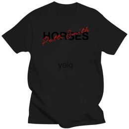 T-shirts pour hommes Patti Smi Horses Punk Poésie Art T-shirt unisexe toutes taillesyolq