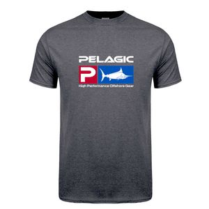 Camisetas para hombre, camiseta acuática de pesca pelágica, camisetas para hombre, camiseta de manga corta de verano, camiseta de hombre pelágico de algodón L230216