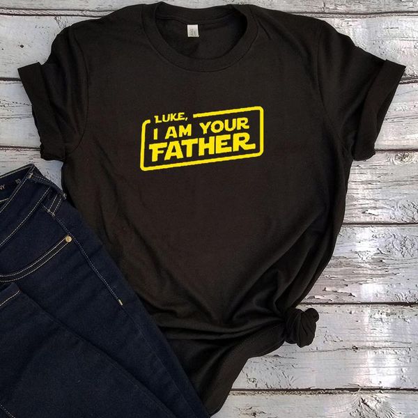 Camisetas para hombre, camiseta con nombre personalizado, camiseta I Am Your Father, regalo de verano 2023, película de papá, días personalizados, letra superior divertida