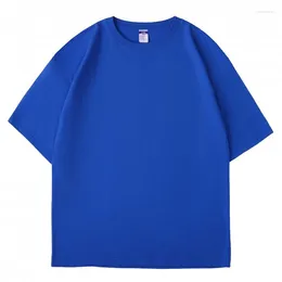 T-shirts pour hommes plaine 260 Gsm chemise en coton épais unisexe haute qualité poids lourd T-shirt poids lourd hommes Camisetas Algodon