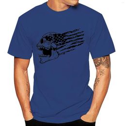 T-shirts pour hommes uni hommes drapeau du jour de l'indépendance des hommes imprimé deux coutures printemps/été loisirs sports confortable chemise à manches longues