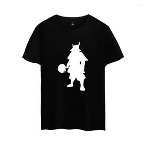 Heren T Shirts Playerunknown's Battlegrounds Samurai T-Shirt Men Women Merk Korte mouw TEES WINNAAR Kip Dinner Pubg Kleding