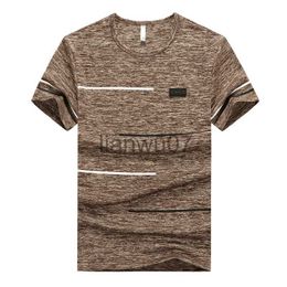 T-shirts pour hommes, plus la taille 6XL 7XL 8XL 9XL T-shirt pour hommes Slim Col rond QuickDrying Respirant Sportsing T-shirt D'été Casual À Manches Courtes J230705