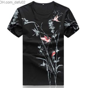 T-shirts voor mannen Gratis verzending plus size t-shirt katoen print 3d t-shirt Casual heren t-shirt mannen Grote dikke grappige t shi t-shirt met korte mouwen 4XL Z230714