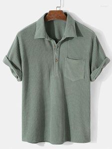 T-shirts pour hommes Chemise polaire été décontracté