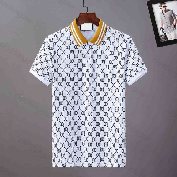 Camisetas para hombre Polo Camisas de diseñador para hombre Italia Letra de lujo Bordado t Verano Ocio Camiseta de manga corta con múltiples estilos disponibles Tamaño M 3XL