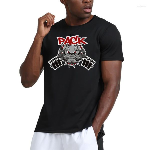 Camisetas de poliéster para hombre, camiseta informal de verano, camiseta deportiva de manga corta para correr, baloncesto, ropa deportiva de secado rápido