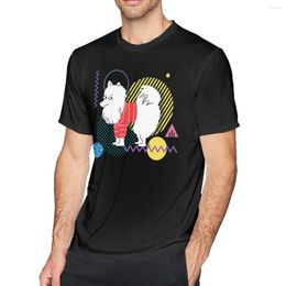 T-shirts pour hommes Poméranie dans un pull tricoté T-shirt à manches courtes Hauts d'été T-shirts à la mode