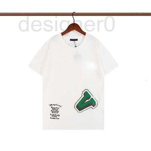 Camisetas de hombre Camiseta de mujer de verano popular Tops de diseñador Tres estampado floral Letras Moda Ropa de manga corta Tamaño asiático 5ODY