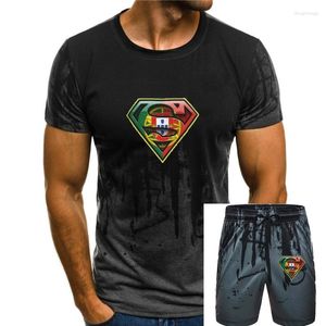 T-shirts pour hommes le Portugal est Super t-shirts hommes t-shirts occasionnels haut en coton à manches courtes drapeau de la fierté portugaise T-shirt idée cadeau vêtements