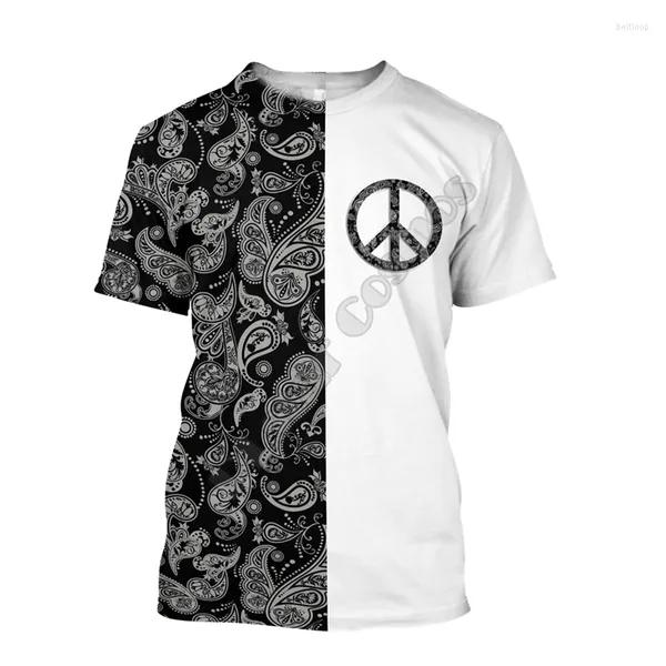 Camisetas para hombre Premium Native Culture Peace Impreso en 3D Mujeres para hombres Camisetas casuales de verano Camisetas de manga corta