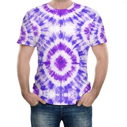 T-shirts pour hommes Premium Tie Dye (18) Top Tee High Quality Leisure USA Size
