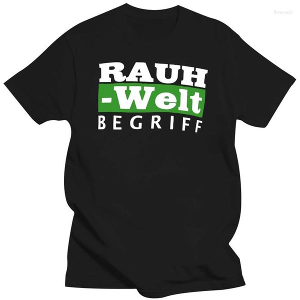 T-shirts pour hommes Chemise homme imprimée T-shirts en coton O-Neck Short-Sleeve RWB (vert) T-shirt femme