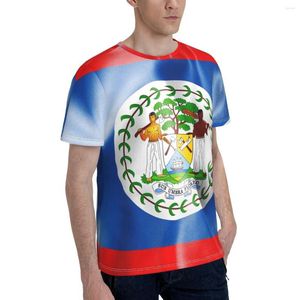 Heren t shirts promo honkbal belize vlag t-shirt casual grafisch shirt print geek r333 tees tops Europese maat
