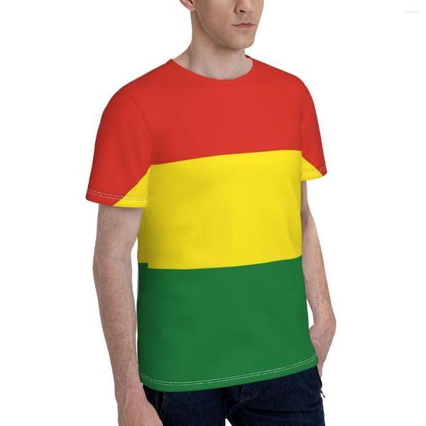 T-shirts pour hommes Promo Baseball Bolivie T-shirt Graphique Chemise Cool Imprimer Drôle Nouveauté R333 T-shirts Tops Taille Européenne