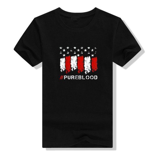 T-shirts pour hommes Pure Blood Movement # Pureblood Freedom T-shirt surdimensionné T-shirt Vêtements pour hommes