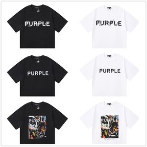 T-shirts hommes chemise violette chemise de marque violette t-shirts chemise pour hommes femmes t-shirt s m l xl 2023 nouveau style vêtements hommes designer graphique tee