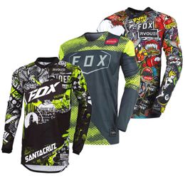T-shirts masculins Jersey de motocross sec rapide pour les hommes en panne BMX BMX Bélo