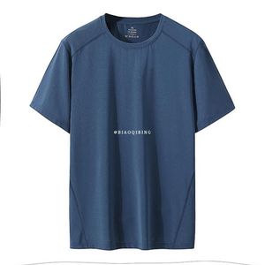 T-shirts pour hommes T-shirts de sport à séchage rapide Hommes 2021 Manches courtes Été Casual Mesh Coton Plus Oversize 6XL 7XL 8XL Top T-shirts GY2312