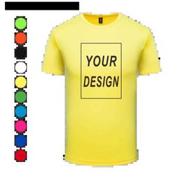 Camisetas para hombres Camiseta personalizada de secado rápido que permite que su texto de diseño se imprima en camisetas de regalo de diseño original de hombre C240412