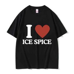 T-shirts masculins Rappeur Ice Spice j'aime