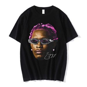 T-shirts voor heren rapper Young Thug Graphic T-shirt Men Women Fashion Hip Hop Street Style T-shirt Zomer Casual T-shirt met korte mouwen oversized J23 970