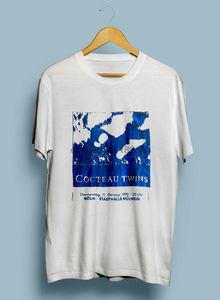 T-shirts Hommes Rare Vintage Cocteau Twin T-shirt 1990 Taille S - 2XL