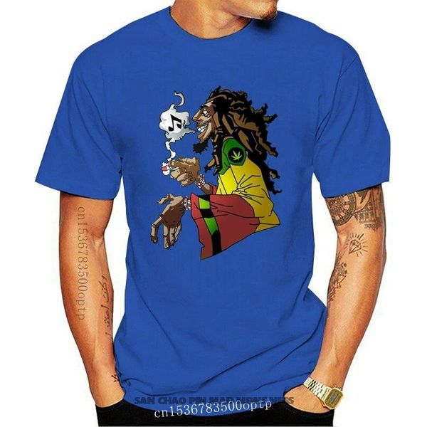 T-shirts pour hommes Rasta et musique T-shirt Fitness personnalisé drôle décontracté famille streetwear col rond manches courtes chemise d'été pour hommes