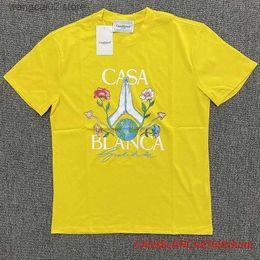 T-shirts masculins Real harajuku hommes femmes couples couples coton t-shirt lettre sportive imprimement t-shirt pour hommes vêtements t240401
