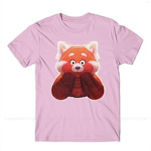 T-shirts voor heren Red Panda Fashion Shirt Design Turn Cotton Men T-Shirt Oversize For Adult Tees