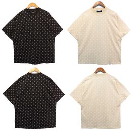 T-shirts pour hommes Répondre Printemps / Été Nouveau T-shirt à manches courtes à manches courtes minimaliste Floral Initiale Unisexe Lot NJ1O