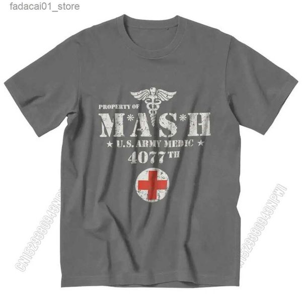 T-shirts masculins Retro Mix and Match TV Show Mens T-shirt 100% coton cadeau d'été pour femmes unisexes roman de vêtements Q240426