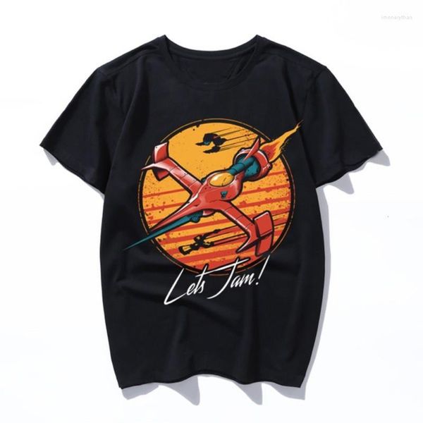 T-shirts pour hommes Rétro Swordfish Imprimer Femmes Chemise Casual Funny pour Lady Girl Top Hipster Vêtements pour femmes Tumblr Graphic Un