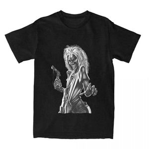 T-shirts pour hommes T-shirt Rock Rock Music Band Pure Cotton T-shirt Mens Summer Horror Fashion T-shirt Y2K