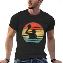 T-shirts pour hommes rétro joueur de Water-Polo Vintage Waterpolo H2O T-Shirt chemise drôle vêtements d'été à manches courtes vêtements pour hommes